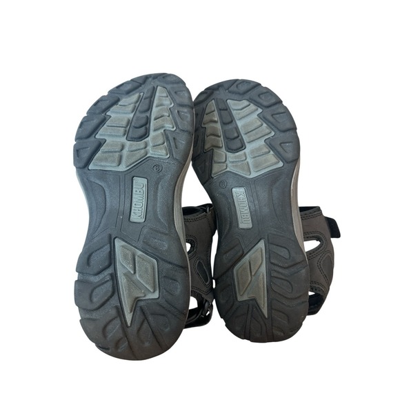 Khombu Barracuda Ankle Strap Outdoor Sandals  Men's Black‎ Size 8 Summer Camping - Picture 5 of 6